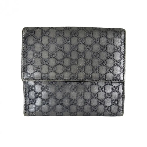 GUCCI | AUTHENTIC | with COA Guccissima Leather Wallet | Pre-Owned | MSRP $625 - Picture 4 of 10